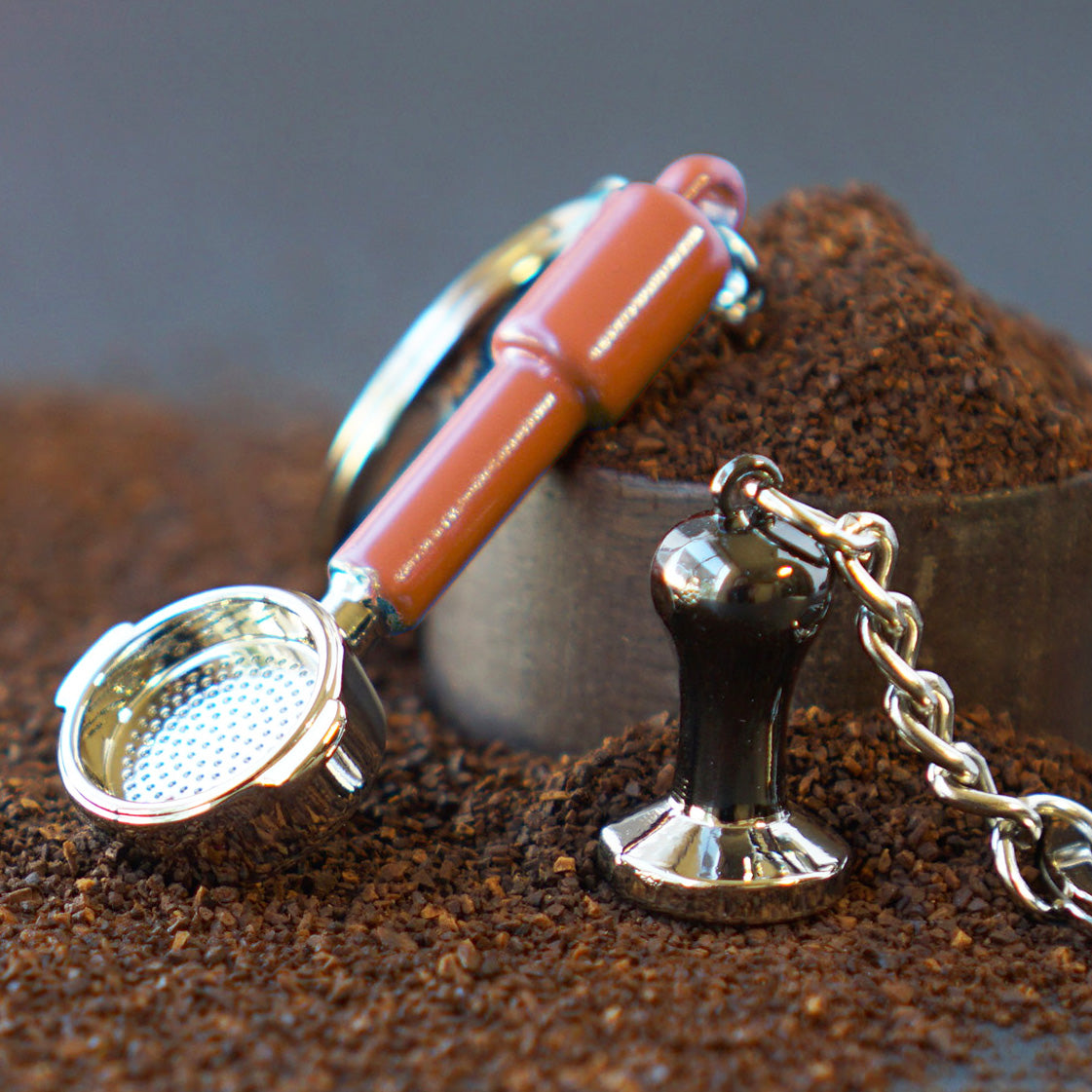 Norpro Mini 4 Piece Coffee Utensils Key Chain