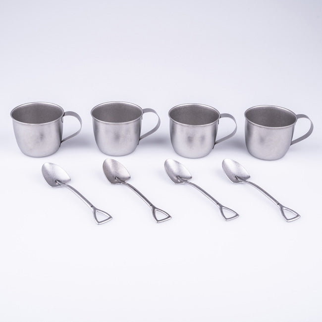 Cups & Shovel Spoon Dinnerware Set