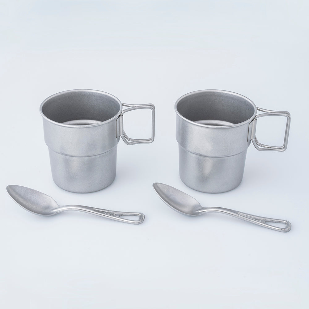 Mushie  Fork and Spoon – Stacking Cups